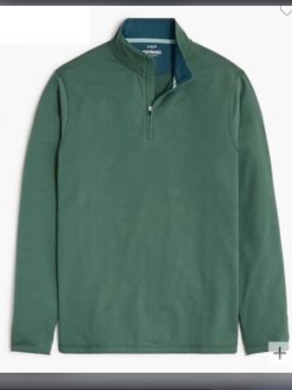 J. Crew Factory Men’s Performance Terry Quarter-Zip